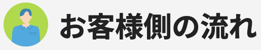 お客様側の流れ